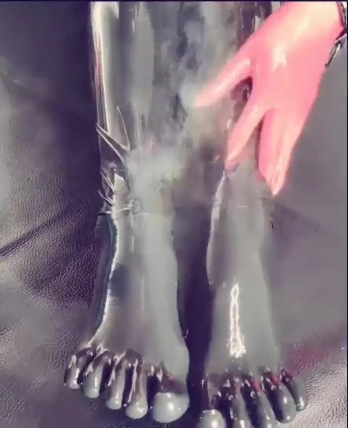 Sexy solo latex feet fetish app watch online