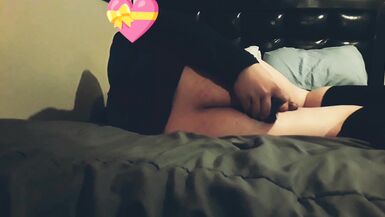 Trans Woman Playing for My Master to Watch After Work - 8 image