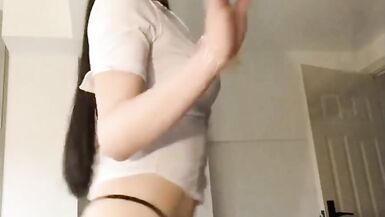 Latex slave is a cocksucking fag and getting fucked my a ladyboy - 13 image