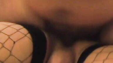 Sexy blonde shemale gives hardcore blowjob before taking cock in bed - 12 image