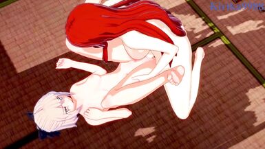 Okita Souji and Oda Nobunaga have intense futanari sex - Fate/Grand Order Hentai - 5 image