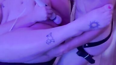 BBW fucked by trans partner to orgasm - 12 image