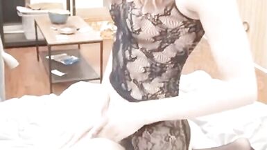 Active asian Ladyboy fucking a fag in the ass doggystyle fuck - 11 image