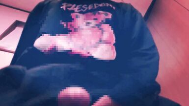 Crossdresser masturbate Facial cumshot Bukkake - 5 image