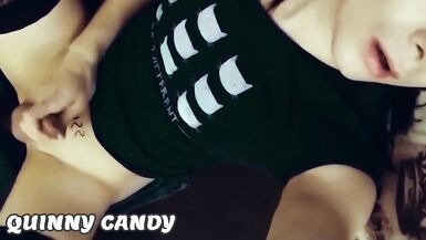 Caged Femboy Slut Fucked By Dildo And Eats Her Own Cum! - 14 image