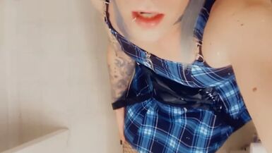 Hot Rocker Chick Needs Dick - 1 image