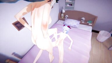 Genshin Impact - Shenhe feet worship with Futa Ganyu - 4 image