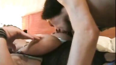 Tranny with tight ass gets fucked by another tranny - 3 image