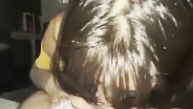 TRANNY GIRL DOING SEX ORAL TO FRIEND PART 2 - 11 image