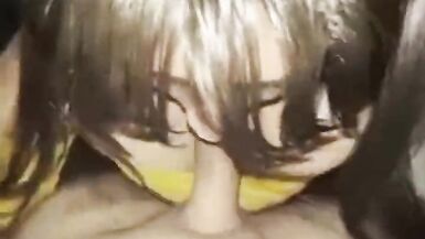 TRANNY GIRL DOING SEX ORAL TO FRIEND PART 2 - 13 image