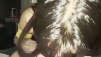 TRANNY GIRL DOING SEX ORAL TO FRIEND PART 2 - 14 image