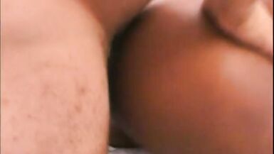 White chubby guy gets his cock sucked by luscious tranny - 13 image