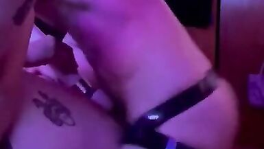 My trans partner fucking me til I cum for him - 13 image