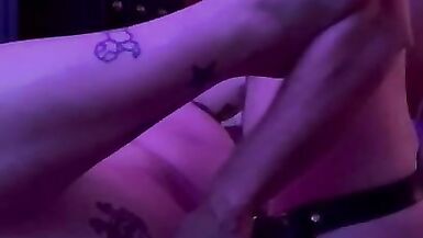 My trans partner fucking me til I cum for him - 2 image