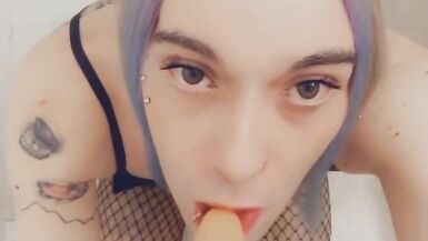 Hot Purple Minidress Slut - 11 image