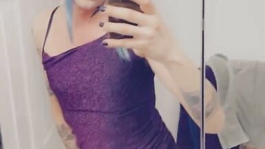 Hot Purple Minidress Slut - 7 image