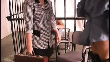 Submissive dude gets tranny cock in his mouth and strapon in his anus - 1 image