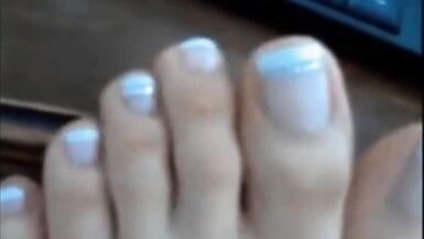 Stunning latina tranny wanks her big cock - 14 image