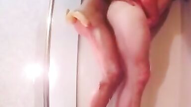 Ts bareback kage in shower - 8 image