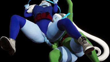 Dragon ball super: Vados Futa x Marcarita cowgirl in space - 3 image