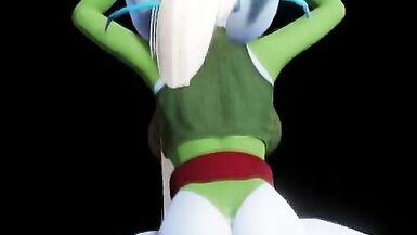 Dragon ball super: Vados Futa x Marcarita cowgirl in space - 5 image