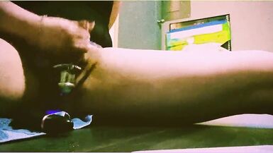 Attempting my first sissygasm - 3 image