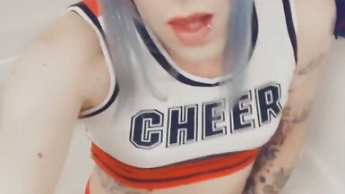 Hot Cheerleader Wants the Team To Fuck Her - 11 image