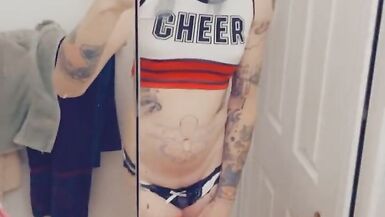 Hot Cheerleader Wants the Team To Fuck Her - 14 image