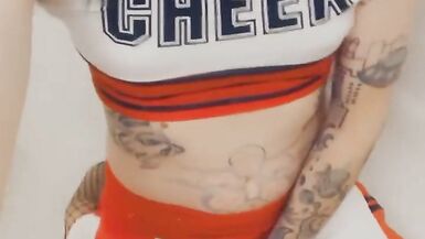 Hot Cheerleader Wants the Team To Fuck Her