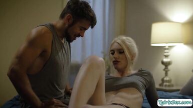 Small tits ts Izzy Colle blowjob and doggystyle anal bareback - 3 image