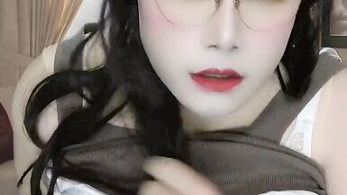 Dina Masturbation Sissy Transgender shemale - 12 image