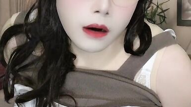 Dina Masturbation Sissy Transgender shemale - 14 image