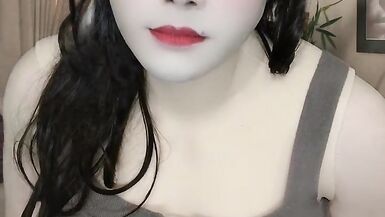 Dina Masturbation Sissy Transgender shemale - 4 image