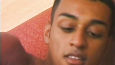 Boyfriend receives a satisfying blowjob from his tranny girlfriend on the bed - 11 image