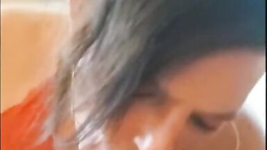 !!Slutty SISSY deepthroats cock & then BAREBACKS for CREAMPIE & Cum on ASS! - 9 image