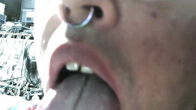 sissy femboy wack off jack off showing throat hole for your cock tonsil - 10 image