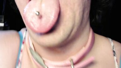 sissy femboy wack off jack off showing throat hole for your cock tonsil - 11 image