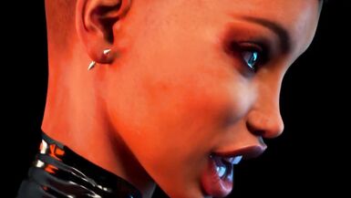 3some Futanari - Two Dickgirls fucks MILF - 3 image