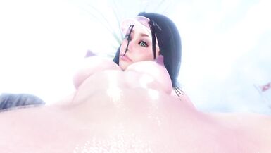 Summer Futanari on Girl near pool - 13 image