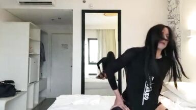 Slut Sandra Zanerri alone and horny in anal training