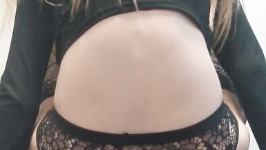 Inexperienced femboy shows off his body and rides a dildo - 13 image