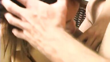 White stud with big dick gets sloppy and wild head from tranny - 8 image