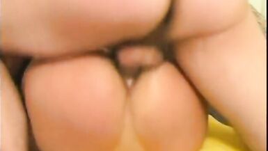 Horny tranny sucks on straight guys hard cock - 11 image