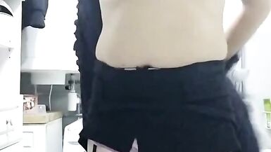 patty crossdresser pink lingerie - 3 image