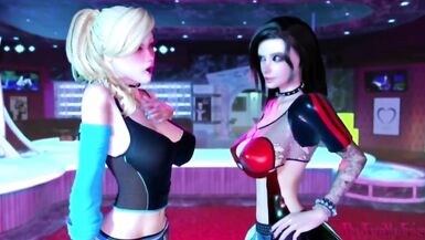 Hentai Two girls one cock - 3 image