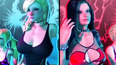 Hentai Two girls one cock - 4 image