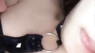 Super cute Ladyboy getting fucked in the asshole missionary and sucking cock - 12 image