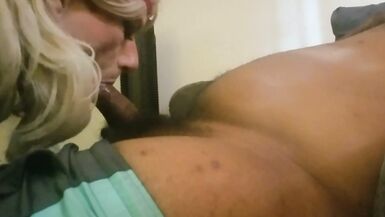 Early Transition Transwoman/CD Swallows All the Cum - 9 image