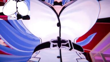 DxD Akame - Futa Rias and Futa Esdeath bang you | Male taker POV - 3 image