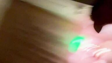 Fiona Fox Playing with Her cock while Spun - 7 image